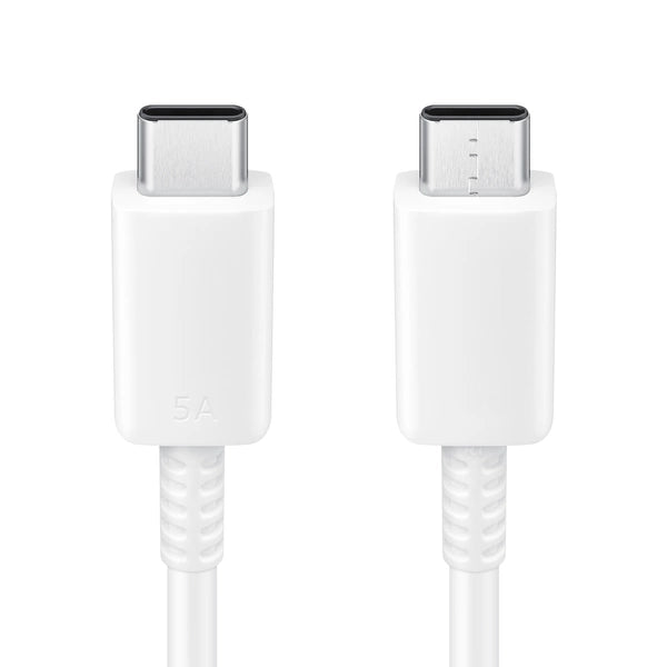 KABEL SAMSUNG EP-DN975BBEGWW USB-C - USB-C 480MB/S 5A 1M - BIAŁY