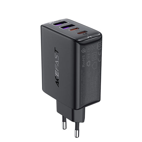 ŁADOWARKA SIECIOWA ACEFAST A61 PD Z 4 PORTAMI 45W GAN 2 X USB-C + 2 X USB-A - CZARNA