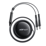 ŁADOWARKA SAMOCHODOWA ACEFAST B13 53W USB-A / 2 KABLE ROZWIJANE USB-C - CZARNA