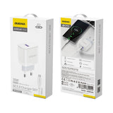 ŁADOWARKA DUDAO A20EU SIECIOWA USB-A 18W - BIAŁA + KABEL USB-A - MICRO USB