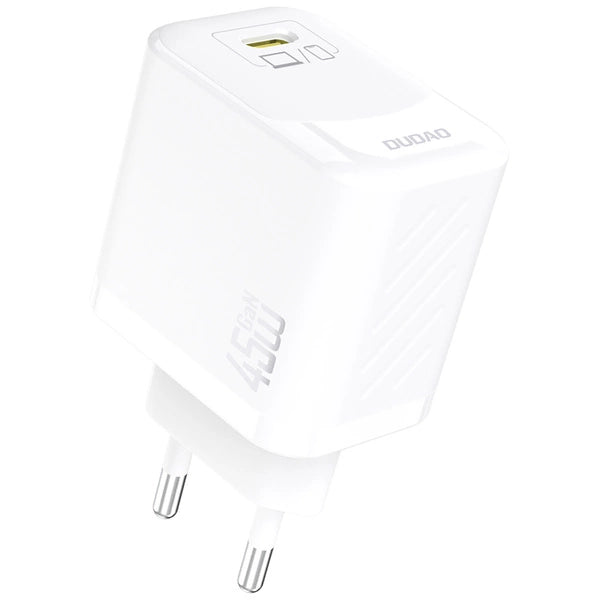 ŁADOWARKA SIECIOWA DUDAO A28 45W GAN USB-C - BIAŁA
