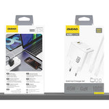 ŁADOWARKA SIECIOWA DUDAO A28 45W GAN +KABEL USB-C - BIAŁA