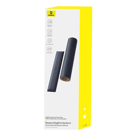 BASEUS MATA NA BIURKO MAGPRO SERIES II BS-PS037 Z PODPÓRKĄ NA NADGARSTKI - CZARNA