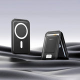 PORTFEL UGREEN MAGNETIC WALLET 45165 MAGNETYCZNY MAGSAFE Z PODSTAWKĄ - CZARNY