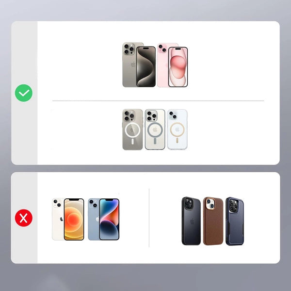 PORTFEL UGREEN MAGNETIC WALLET 45165 MAGNETYCZNY MAGSAFE Z PODSTAWKĄ - CZARNY