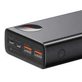 POWERBANK BASEUS ADAMAN METAL 65W 20000MAH Z KABLEM BASEUS XIAOBAI USB-C 60W (20V/3A) 50CM - CZARNY