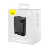 POWERBANK BASEUS ADAMAN2 20000MAH 30W 2X USB-A / USB-C PD / QC / SCP / OPPO SUPER VOOC - CZARNY