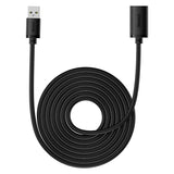 BASEUS AIRJOY KABEL PRZEDŁUŻACZ PRZEWÓD USB 3.0 MĘSKI - USB 3.0 ŻEŃSKI 5M B00631103111-05