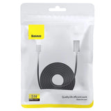 BASEUS AIRJOY KABEL PRZEDŁUŻACZ PRZEWÓD USB 3.0 MĘSKI - USB 3.0 ŻEŃSKI 5M B00631103111-05