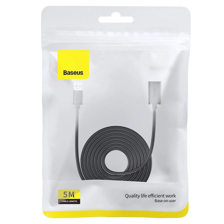 BASEUS AIRJOY KABEL PRZEDŁUŻACZ PRZEWÓD USB 3.0 MĘSKI - USB 3.0 ŻEŃSKI 5M B00631103111-05