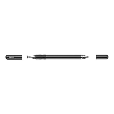 BASEUS GOLDEN CUDGEL RYSIK POJEMNOŚCIOWY UNIWERSALNY STYLUS PEN + DŁUGOPIS 2W1 3560 ACPCL-01 CZARNY