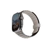 UAG SILIKONOWY DWUSTRONNY PASEK MAGNETYCZNY PATHFINDER DO APPLE WATCH 42 / 44 / 45 / 46 / 49MM - CZARNE-SZARE
