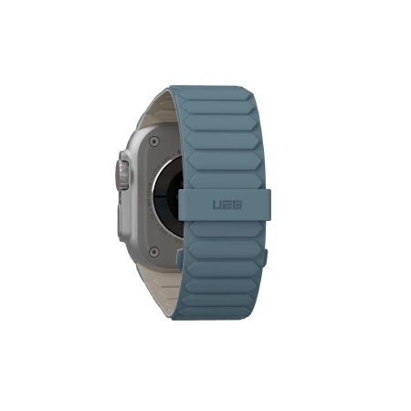 UAG SILIKONOWY DWUSTRONNY PASEK MAGNETYCZNY PATHFINDER DO APPLE WATCH 42 / 44 / 45 / 46 / 49MM - SZARE- NIEBIESKIE