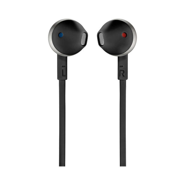 SŁUCHAWKI PRZEWODOWE JBL T205 DOUSZNE MINI JACK 3.5MM - CZARNE