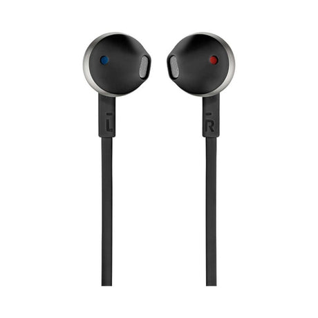 SŁUCHAWKI PRZEWODOWE JBL T205 DOUSZNE MINI JACK 3.5MM - CZARNE