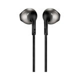 SŁUCHAWKI PRZEWODOWE JBL T205 DOUSZNE MINI JACK 3.5MM - CZARNE