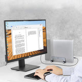 UGREEN STOJAK PIONOWY NA 2 URZĄDZENIA LP258 ALUMINIOWY NA LAPTOP TABLET - SREBRNY