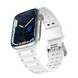 PASEK STRAP TRIPLE PROTECTION PASEK APPLE WATCH SE, 9, 8, 7, 6, 5, 4, 3, 2, 1 (41, 40, 38 MM) BRANSOLETA BIAŁY