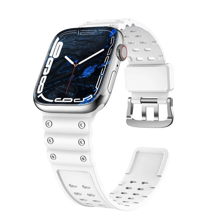 PASEK STRAP TRIPLE PROTECTION PASEK APPLE WATCH SE, 9, 8, 7, 6, 5, 4, 3, 2, 1 (41, 40, 38 MM) BRANSOLETA BIAŁY