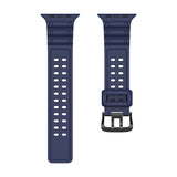 PASEK STRAP TRIPLE PROTECTION PASEK APPLE WATCH SE, 9, 8, 7, 6, 5, 4, 3, 2, 1 (41, 40, 38 MM) BRANSOLETA GRANATOWY
