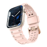 PASEK STRAP TRIPLE PROTECTION PASEK APPLE WATCH SE, 9, 8, 7, 6, 5, 4, 3, 2, 1 (41, 40, 38 MM) BRANSOLETA RÓŻOWY