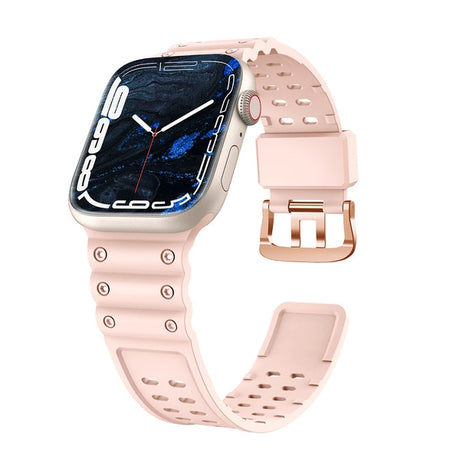 PASEK STRAP TRIPLE PROTECTION PASEK APPLE WATCH SE, 9, 8, 7, 6, 5, 4, 3, 2, 1 (41, 40, 38 MM) BRANSOLETA RÓŻOWY