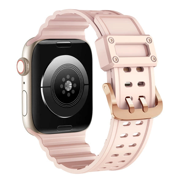 PASEK STRAP TRIPLE PROTECTION PASEK APPLE WATCH SE, 9, 8, 7, 6, 5, 4, 3, 2, 1 (41, 40, 38 MM) BRANSOLETA RÓŻOWY