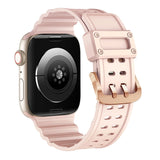 PASEK STRAP TRIPLE PROTECTION PASEK APPLE WATCH SE, 9, 8, 7, 6, 5, 4, 3, 2, 1 (41, 40, 38 MM) BRANSOLETA RÓŻOWY
