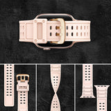 PASEK STRAP TRIPLE PROTECTION PASEK APPLE WATCH SE, 9, 8, 7, 6, 5, 4, 3, 2, 1 (41, 40, 38 MM) BRANSOLETA RÓŻOWY