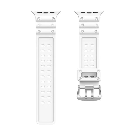 PASEK STRAP TRIPLE PROTECTION PASEK APPLE WATCH ULTRA, SE, 9, 8, 7, 6, 5, 4, 3, 2, 1 (49, 45, 44, 42 MM) BRANSOLETA BIAŁY