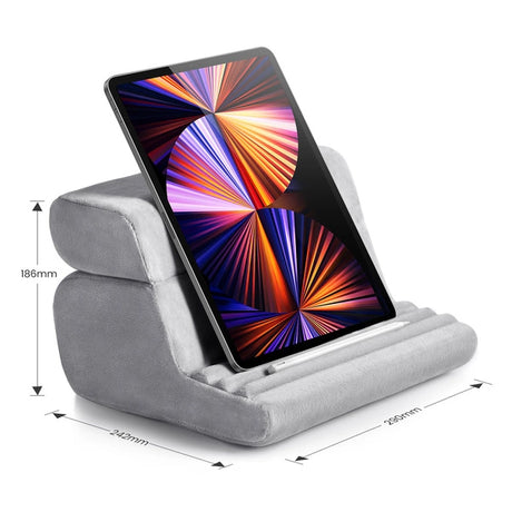 UGREEN WELUROWA SKŁADANA PODSTAWKA NA TABLET TELEFON SZARA LP473