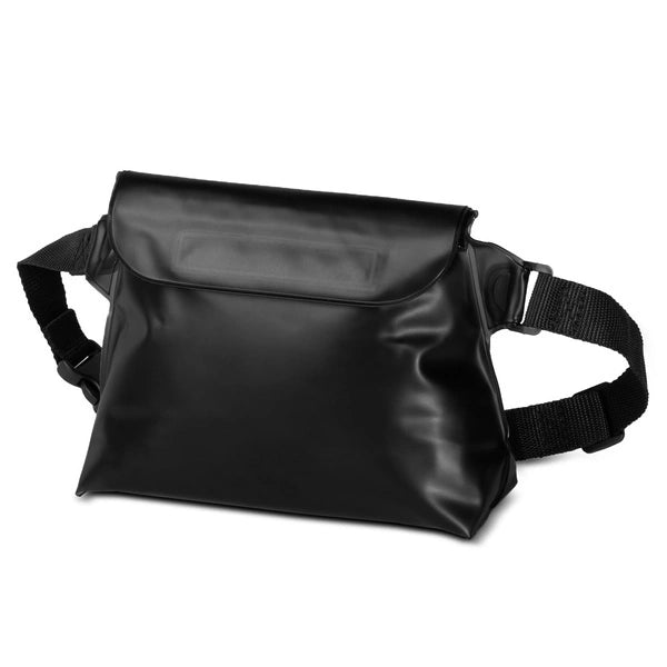 WODOODPORNA SASZETKA / NERKA ETUI PVC - CZARNA