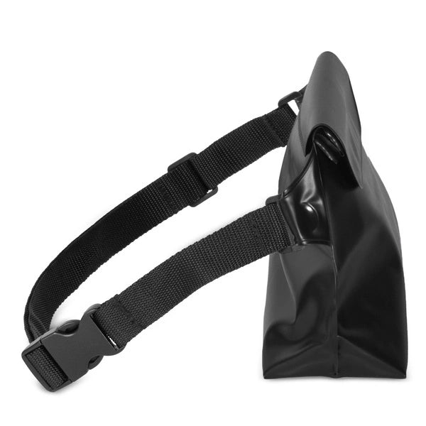 WODOODPORNA SASZETKA / NERKA ETUI PVC - CZARNA