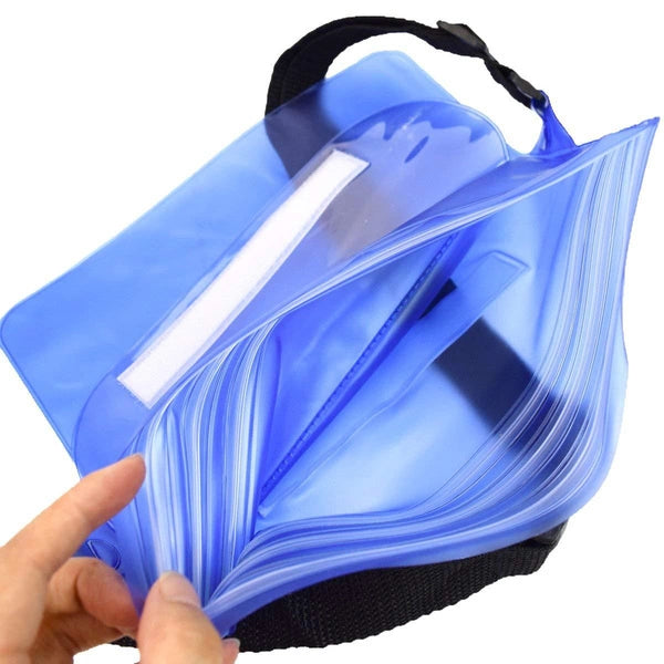WODOODPORNA SASZETKA / NERKA ETUI PVC - CZARNA