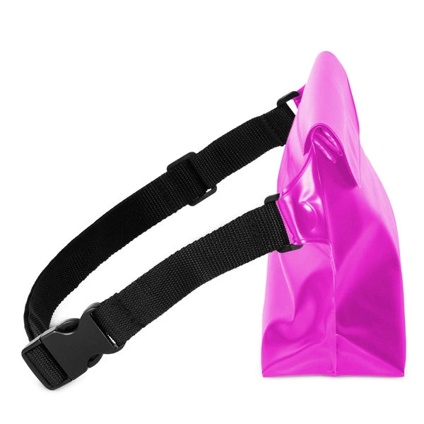 WODOODPORNA SASZETKA / NERKA ETUI PVC - RÓŻOWA
