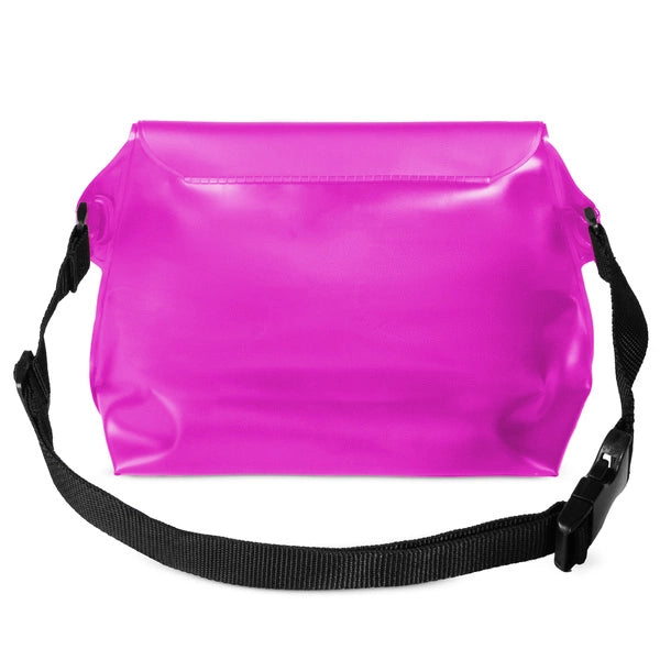 WODOODPORNA SASZETKA / NERKA ETUI PVC - RÓŻOWA