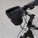 WOZINSKY TORBA ROWEROWA NA KIEROWNICĘ Z ETUI NA TELEFON 2L CZARNY (WBB12BK)