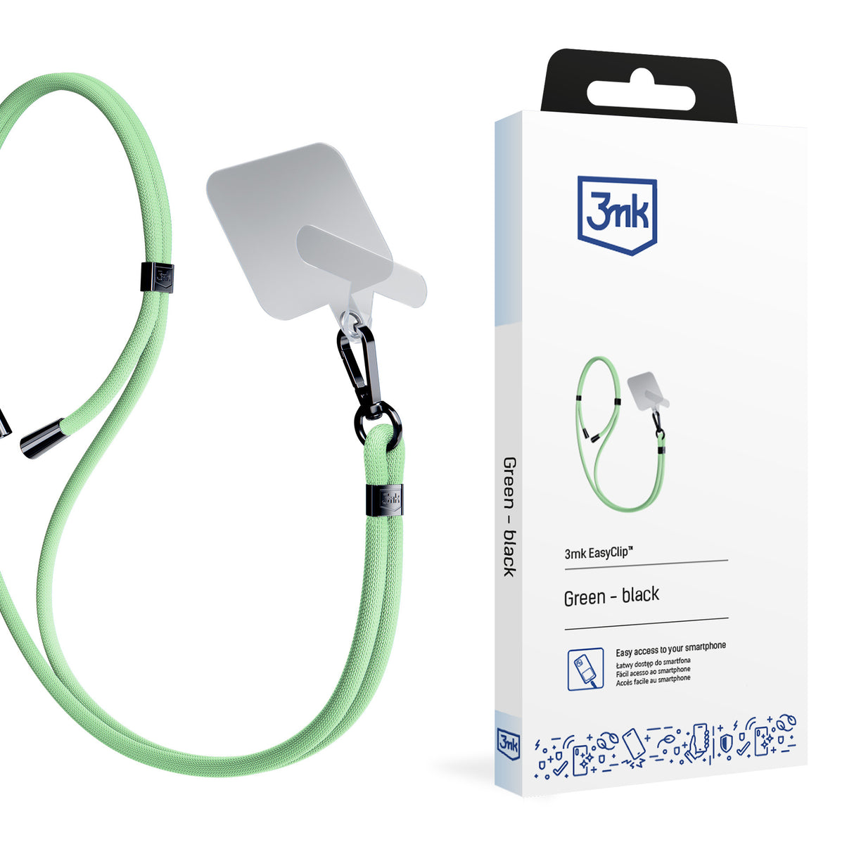 SMYCZ 3MK EASYCLIP - ZIELONA