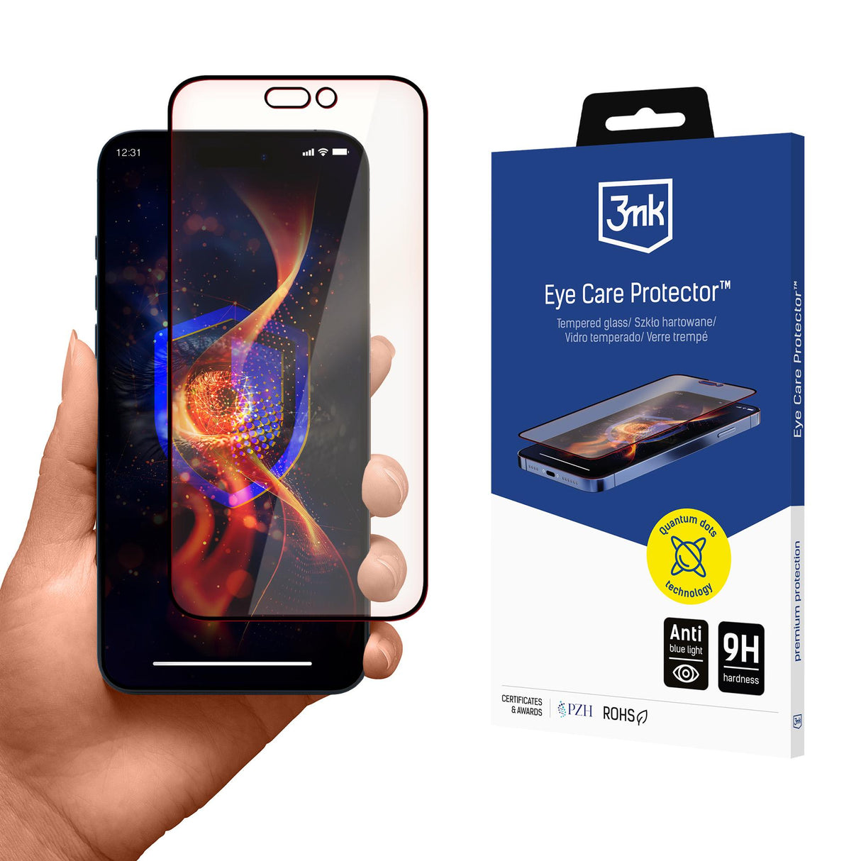 SZKŁO HARTOWANE 3MK EYE CARE PROTECTOR NA APPLE IPHONE 16 PRO