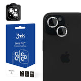 OSŁONA APARATU SZKŁO 3MK LENS PROTECTION PRO NA IPHONE 15 - SREBRNA