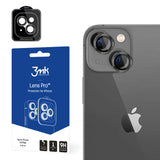 OSŁONA APARATU SZKŁO 3MK LENS PROTECTION PRO NA IPHONE 15 PLUS - GRAFITOWA