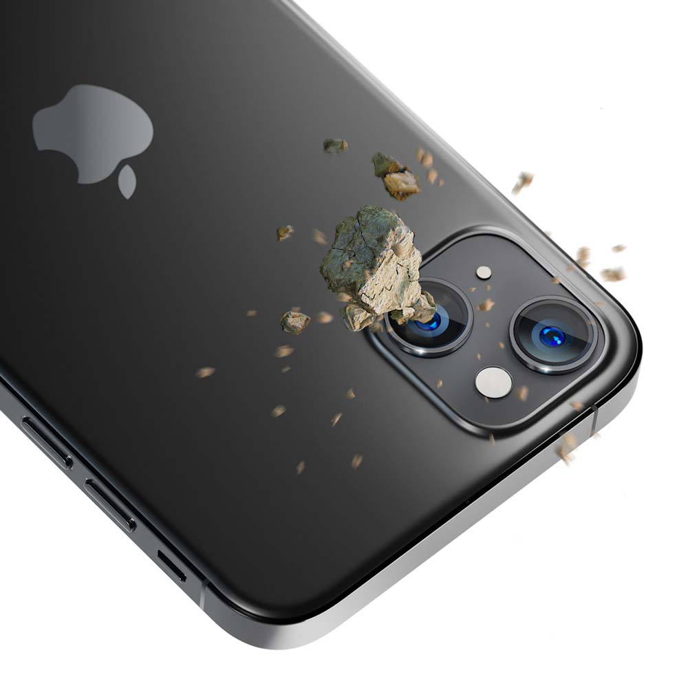 OSŁONA APARATU SZKŁO 3MK LENS PROTECTION PRO NA IPHONE 15 PLUS - GRAFITOWA