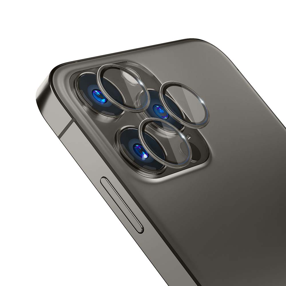 OSŁONA APARATU SZKŁO 3MK LENS PROTECTION PRO NA IPHONE 15 PRO - GRAFITOWA