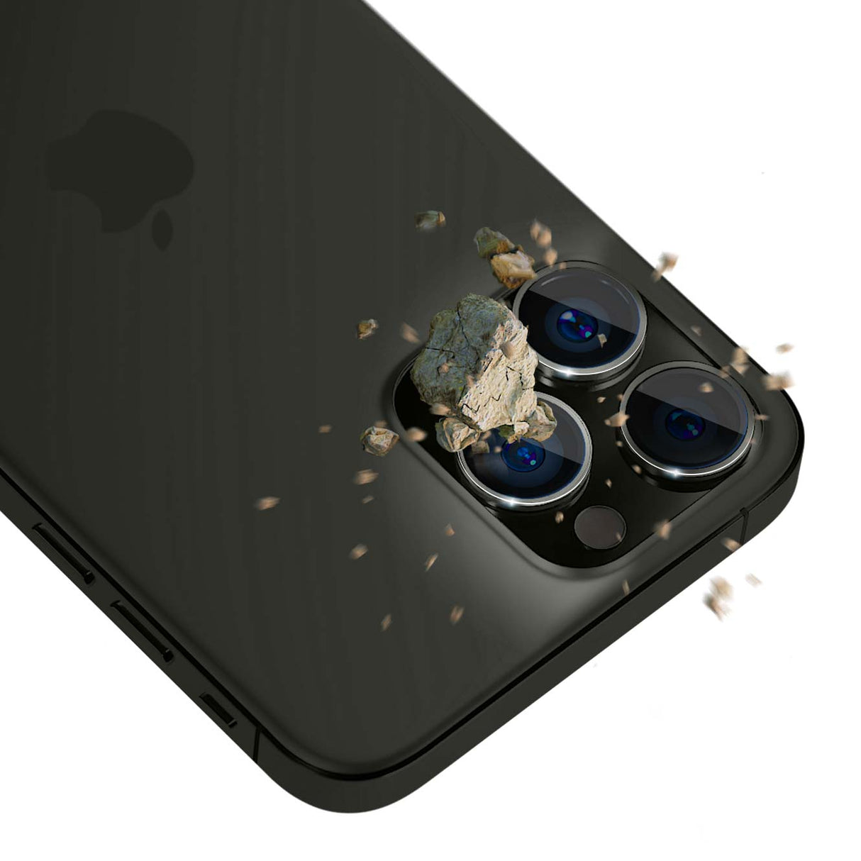 OSŁONA APARATU SZKŁO 3MK LENS PROTECTION PRO NA IPHONE 15 PRO MAX - SREBRNA