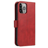 ETUI PORTFEL Z KLAPKĄ PODSTAWKĄ DO SAMSUNG S25 ULTRA MAGNET CASE - CZERWONE