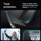 SZKŁO HARTOWANE SPIGEN GLAS.TR ”EZ FIT” 2-PACK IPHONE 15 PLUS / 16 PLUS PRIVACY
