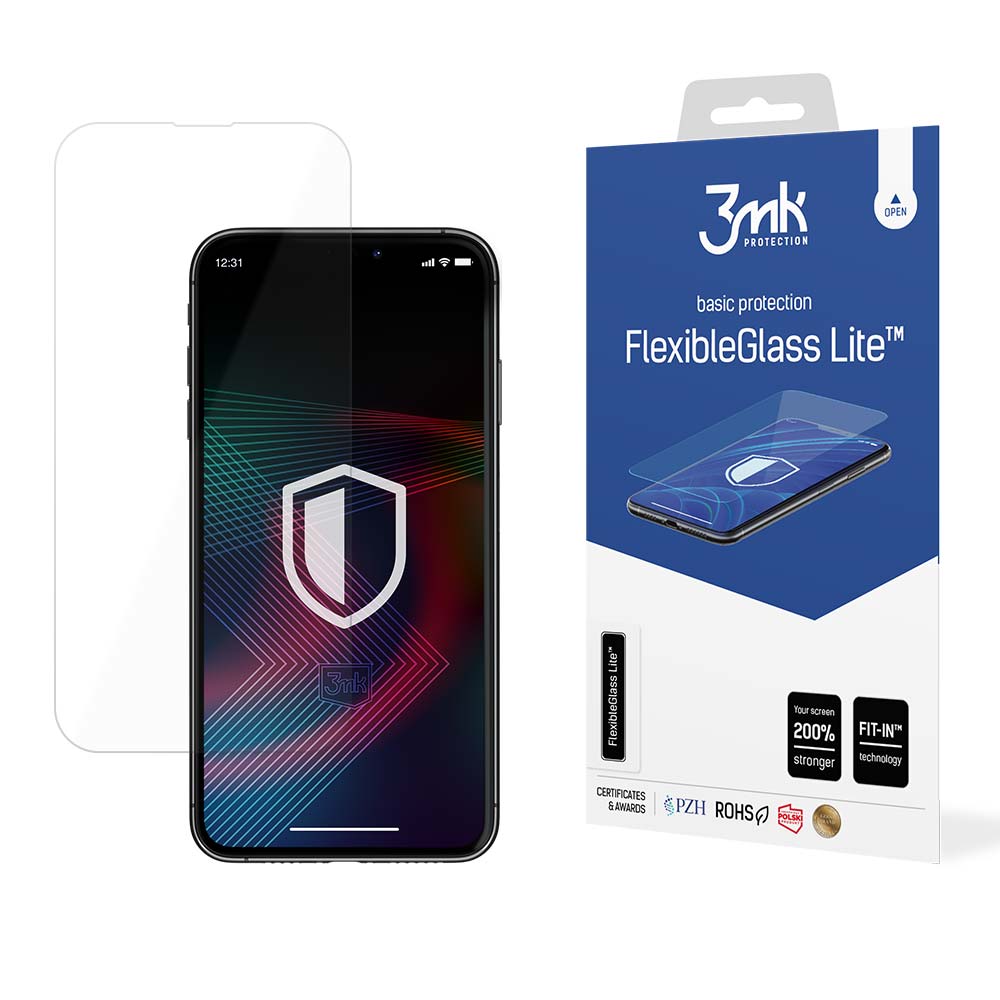 SZKŁO HYBRYDOWE 3MK FLEXIBLEGLASS LITE™ NA IPHONE 14 PLUS / IPHONE 14 PRO MAX