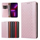 ETUI MAGNET STRAP CASE ETUI IPHONE 14 PRO MAX POKROWIEC Z KLAPKĄ PORTFEL MINI SMYCZ PODSTAWKA RÓŻOWE
