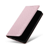 ETUI MAGNET STRAP CASE ETUI IPHONE 14 PRO MAX POKROWIEC Z KLAPKĄ PORTFEL MINI SMYCZ PODSTAWKA RÓŻOWE