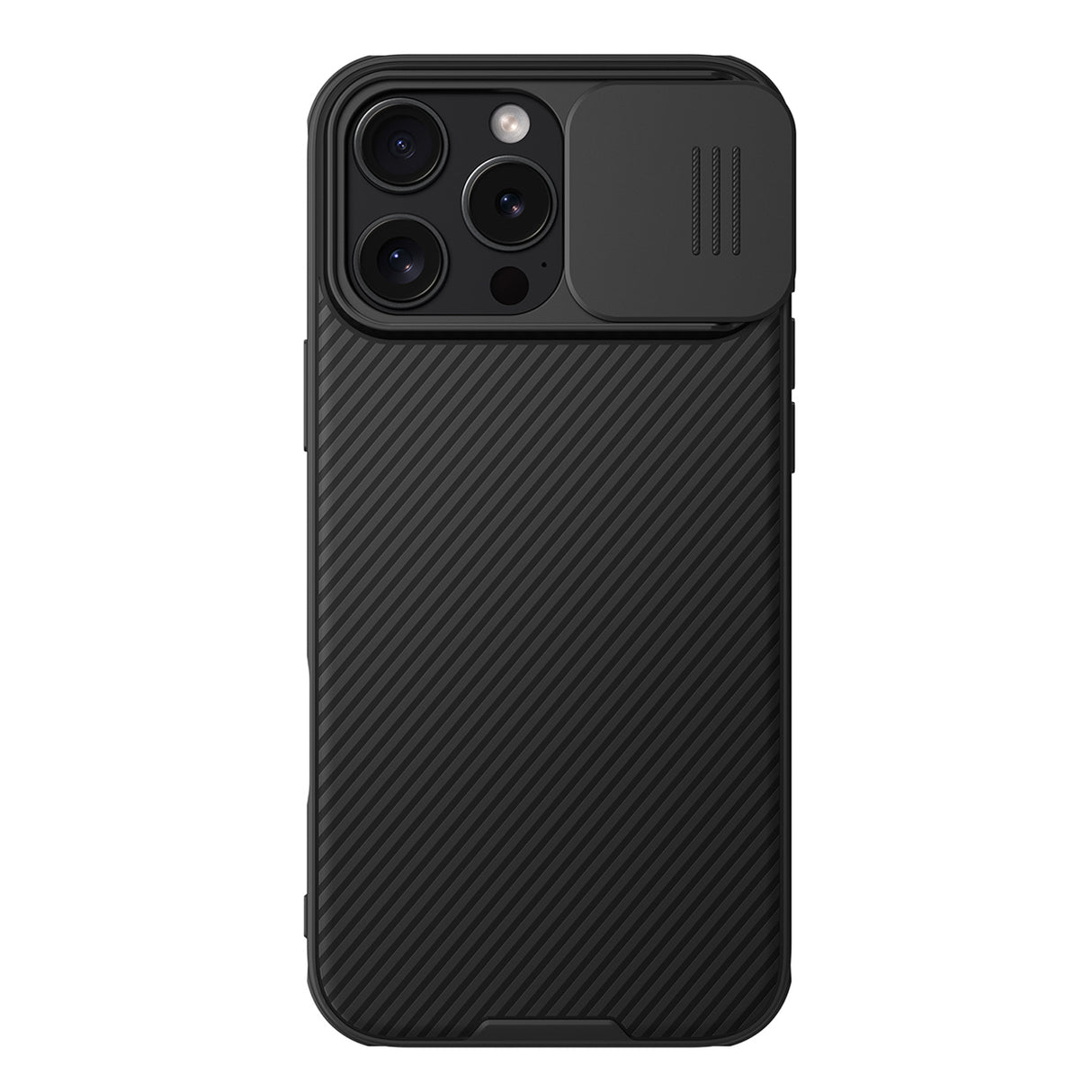 ETUI NILLKIN CAMSHIELD PRO CASE NA IPHONE 16 PRO MAX Z OSŁONĄ NA APARAT - CZARNE